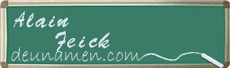 Alain Feick Visitenkarte